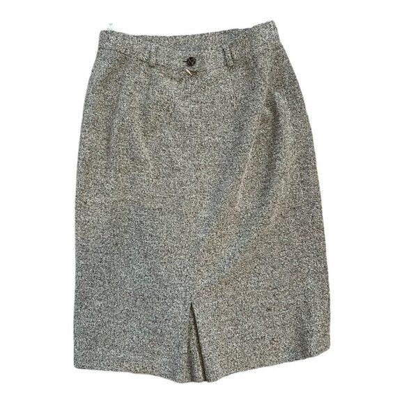 Joseph Janard Staight Pencil Skirt Size 12 Virgin Wool Silk Office Business - Picture 3 of 5